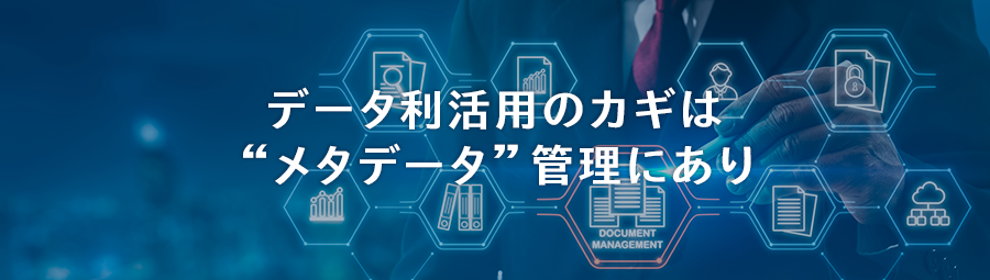 データ利活用のカギは“メタデータ”管理にあり