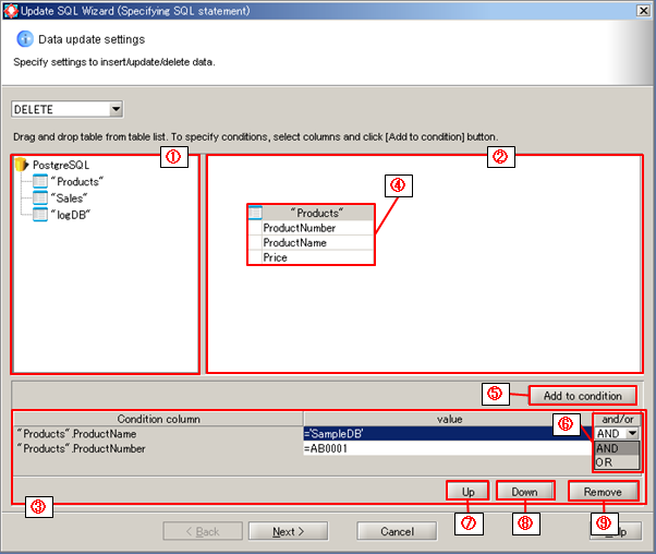 [RDB] Update SQL Wizard