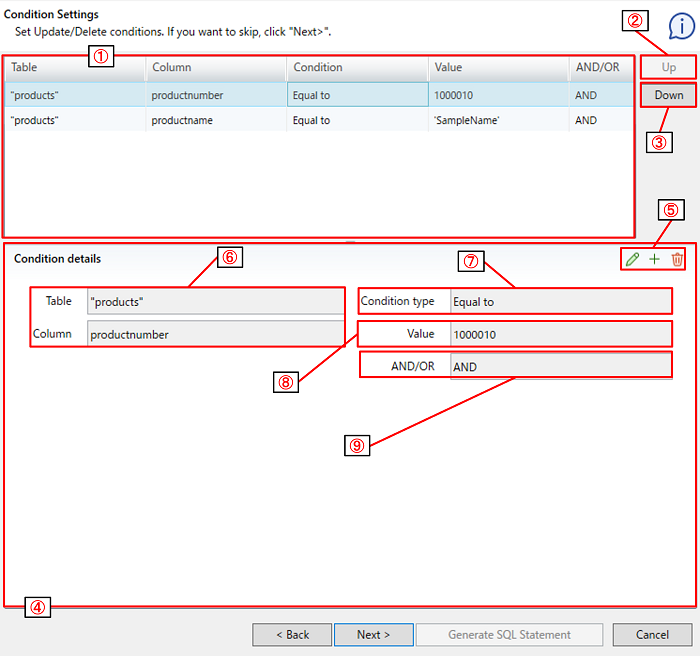 [RDB] Update SQL Wizard