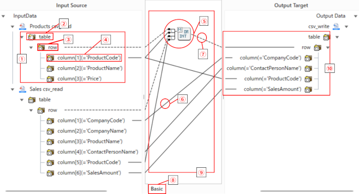 [Merge Mapper] Mapper editor