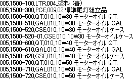 �i�ڃ}�X�^CSV�f�[�^