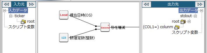 秒を増減